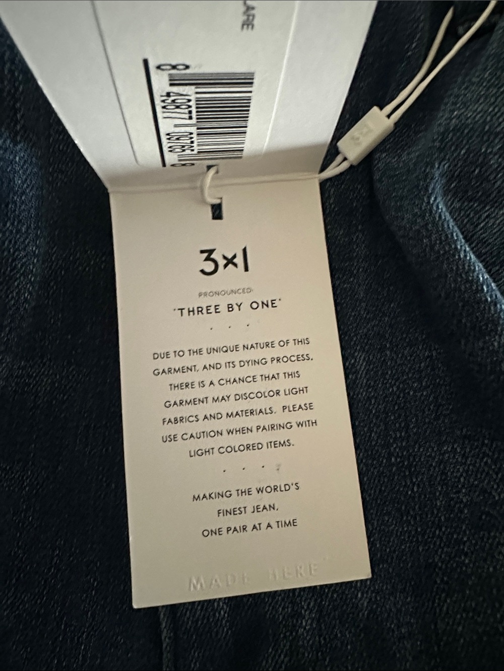 3X1 Adeline Split Flare High Rise Jeans Size Size 31 - Picture 9 of 15